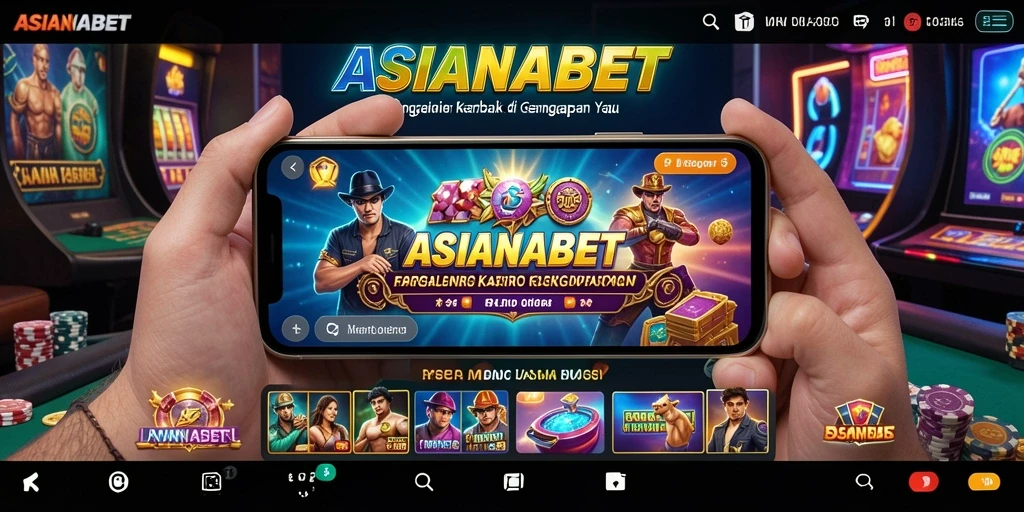 Tampilan menarik dari gameplay di ASIANABET yang memberikan sensasi kasino.