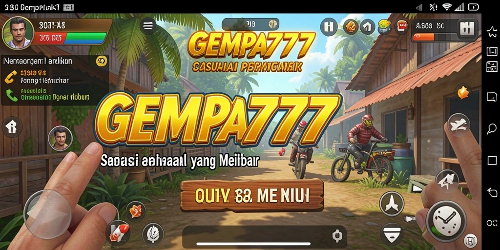 Screenshot GEMPA777 menampilkan gameplay yang seru dan interaktif.
