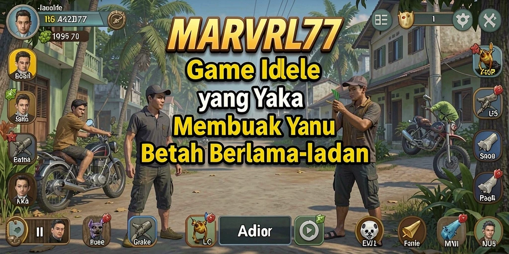 Gameplay MARVRL77 yang menawan dengan elemen Idle.