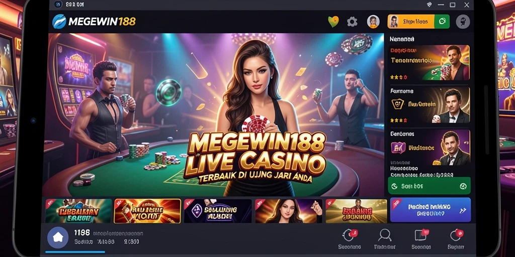 Tampilan gameplay MEGEWIN188 yang menarik dan interaktif.