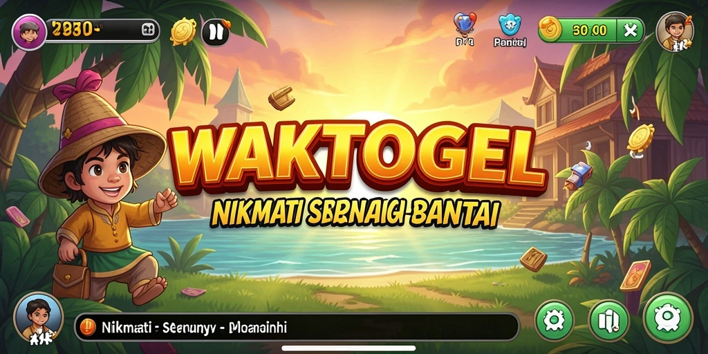 Tampilan gameplay seru dari WAKTOGEL yang menghibur dan menarik.